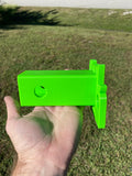 Jeep Wrangler 2” Tow Receiver Hitch Cover Lime Green