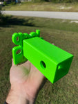 Jeep Wrangler 2” Tow Receiver Hitch Cover Lime Green