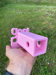 Jeep Wrangler 2” Tow Receiver Hitch Cover Pink