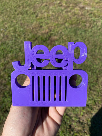 Jeep Wrangler 2” Tow Receiver Hitch Cover Purple